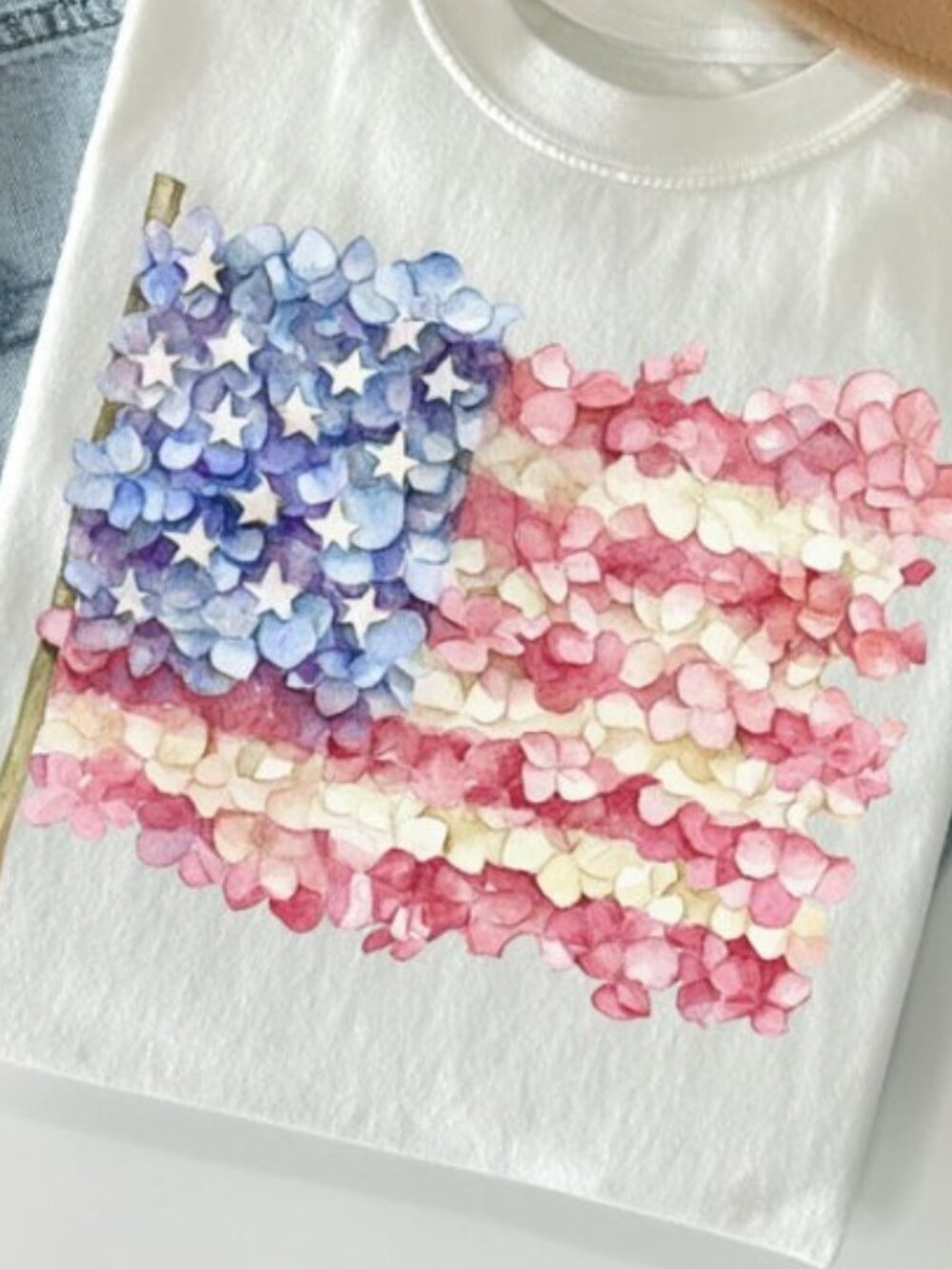 4th of July Shirt USA Shirt Fourth of July Shirt American Flag Shirt - Picture 2 of 4